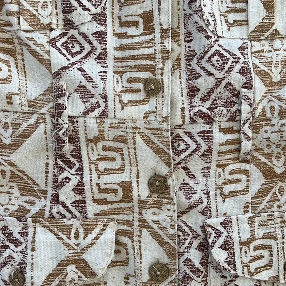 California Gold Rush Vintage Dress Size 6P - Picture 3 of 4